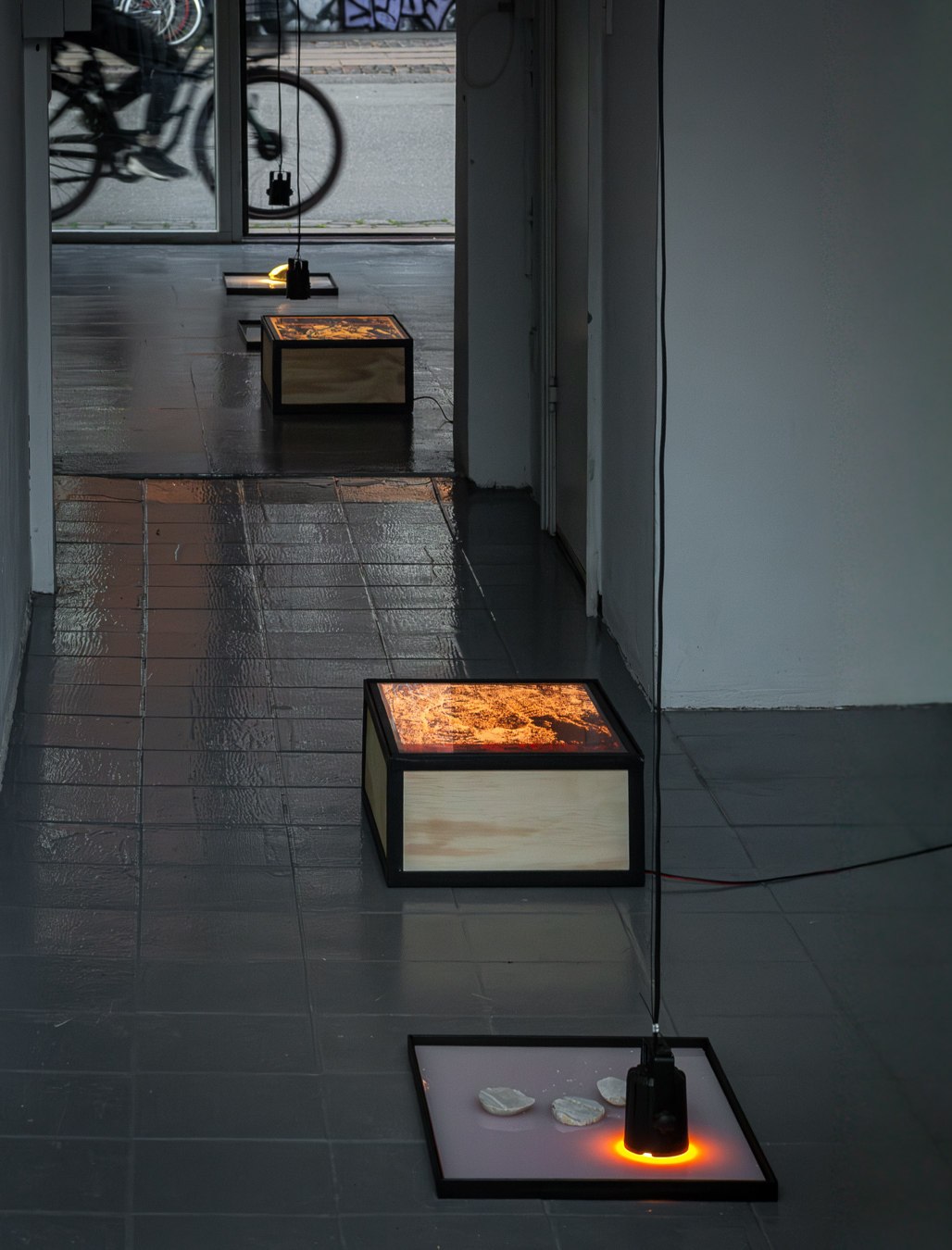 Lea Anić, Sediments; Situated in One Place, in Many Times, 2025, installation details. Photos: Nemanja Askov.
