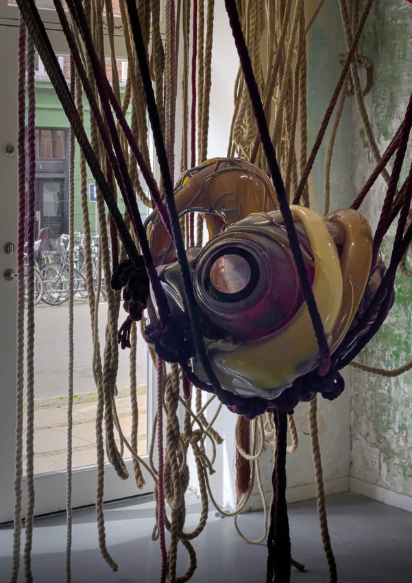 Maria Koshenkova, Entwined, 2024, installation view. Photo: Nemanja Askov.
