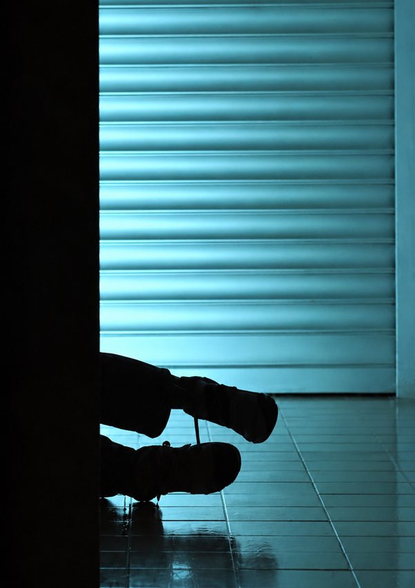 Alice Martucci, After Hours, 2026, performance at TITLED, 3 hours, video still. Video: Nemanja Askov.